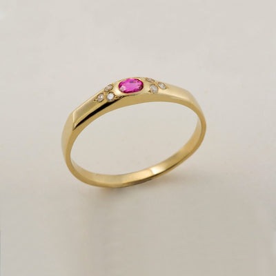 טבעת אמילי זהב 14K Rings 