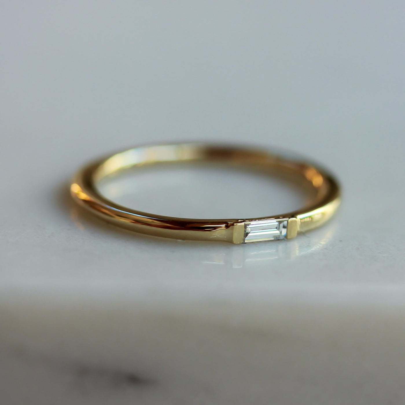 טבעת לילי יהלום זהב 14K Rings 14K צהוב