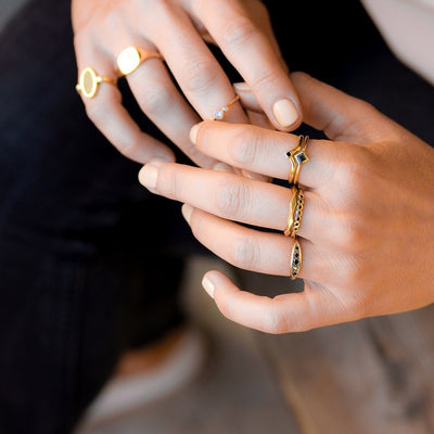 Gold & Black