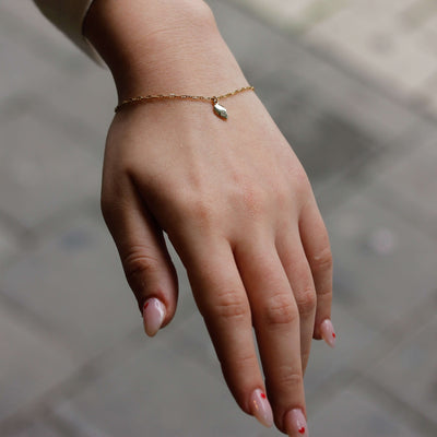תליון לב BFF זהב 14K Bracelets