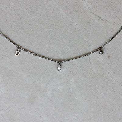 שרשרת פרסונה זהב לבן 14K Necklaces