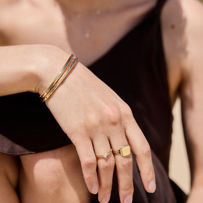 צמיד גלקסיה חבל זהב 14K Bracelets