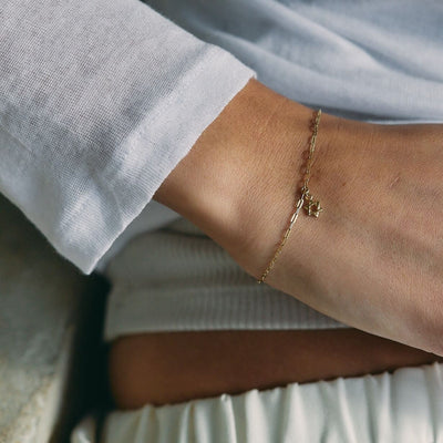 תליון מגן דוד טייני זהב 14K Bracelets