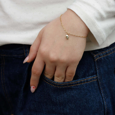 תליון לב BFF זהב 14K Bracelets