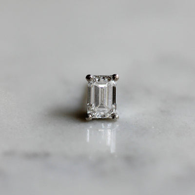 עגילי ורונה 0.55 יהלומים לבנים מעבדה זהב 14K Earrings