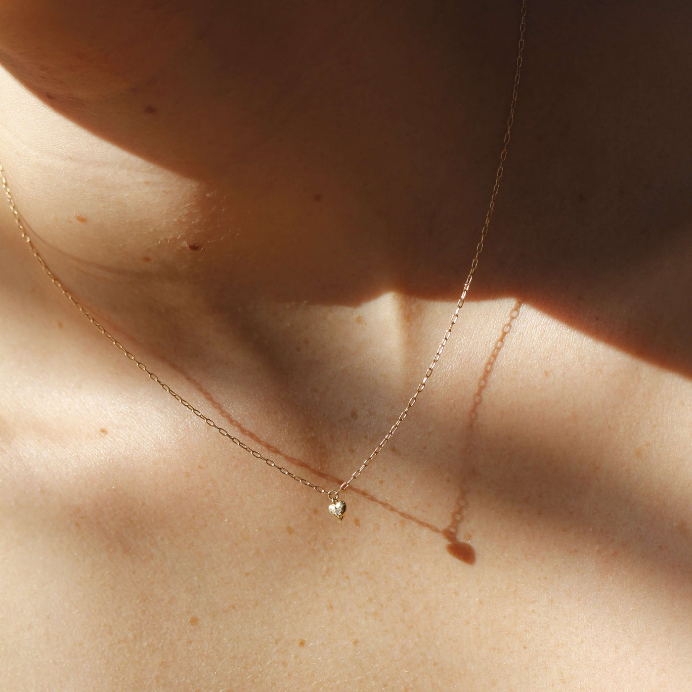 שרשרת לב תום זהב 14K Necklaces