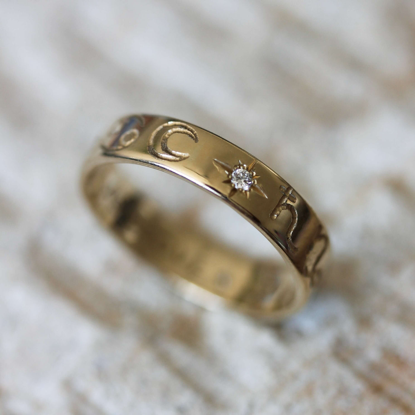 טבעת קוסמוס זהב 14K Rings