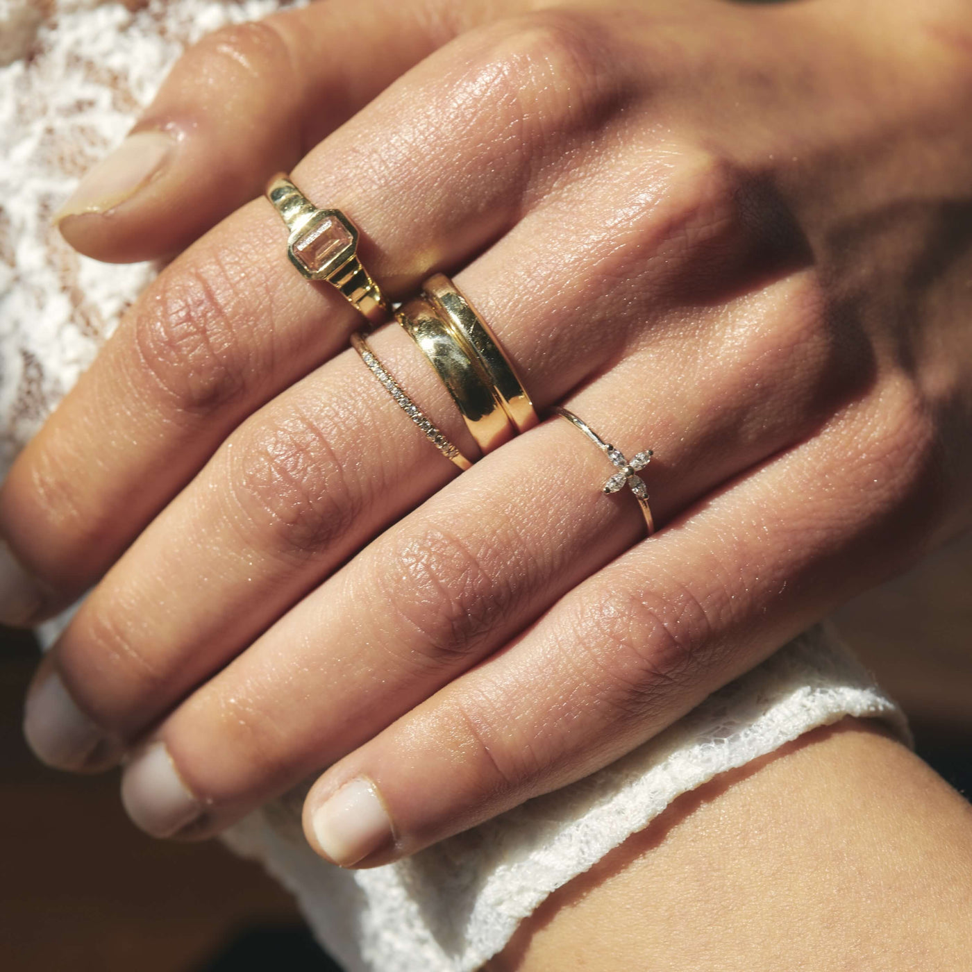 טבעת תומאס מורגנייט זהב 14K Rings 