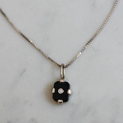 שרשרת מידנייט זהב לבן 14K Necklaces 
