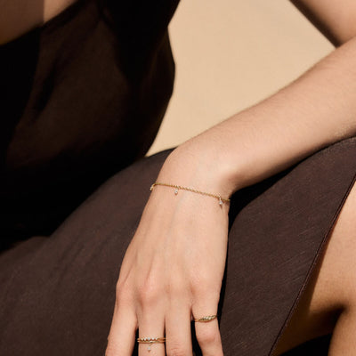 צמיד אואזיס יהלומי מעבדה 14K Bracelets