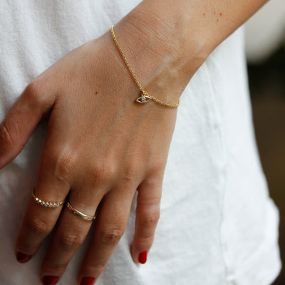 תליון עין טובה זהב 14K Bracelets