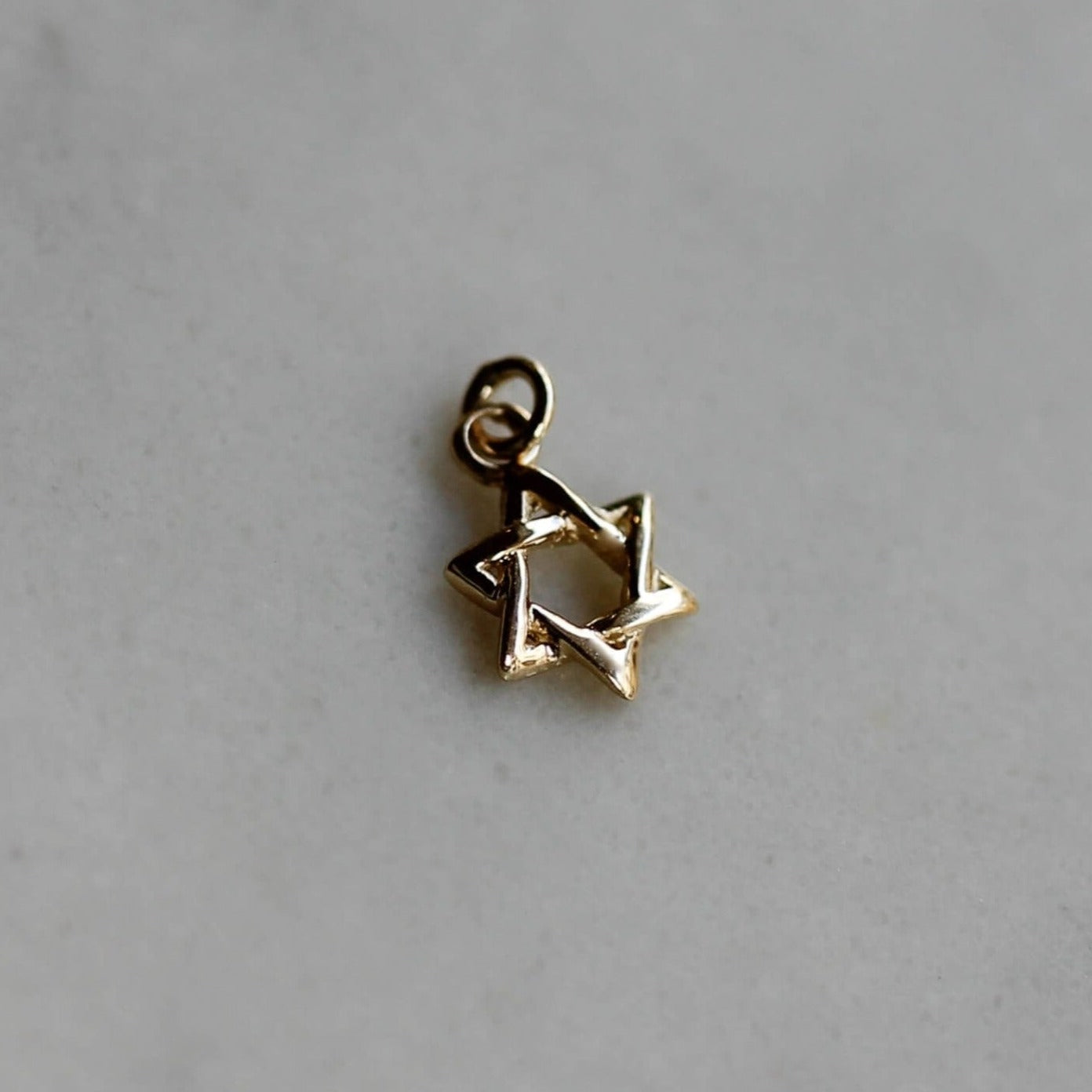 תליון מגן דוד טייני זהב 14K Bracelets