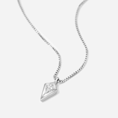 שרשרת נינה יהלום זהב 14K Necklaces 14K לבן