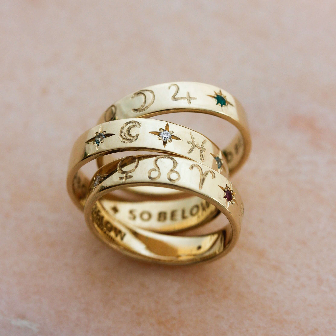 טבעת קוסמוס זהב 14K Rings