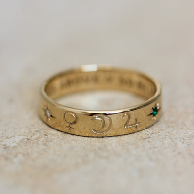 טבעת קוסמוס זהב 14K Rings