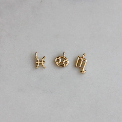 תליון מזלות זהב 14K Bracelets