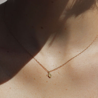 שרשרת קמע חמסה טייני זהב 14K Necklaces