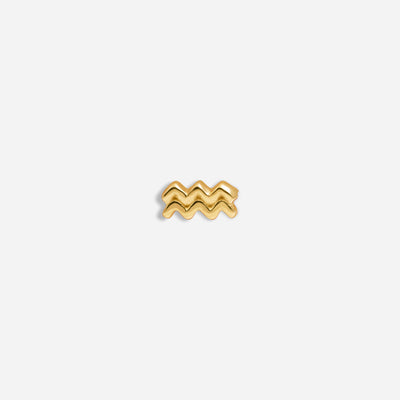 עגילי מזלות זהב 14K Earrings 14K צהוב