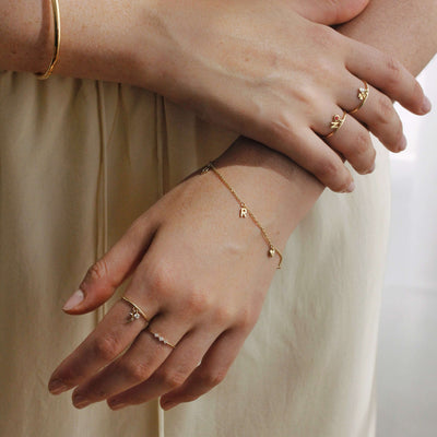 תליון לב תום זהב 14K Necklaces