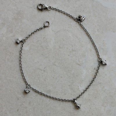 צמיד פרסונה 5 תליונים זהב 14K Necklaces