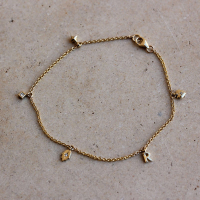 תליון כוכב מיי זהב 14K Bracelets