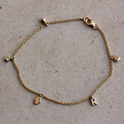 תליון פרינס יהלום מעבדה זהב 14K Necklaces