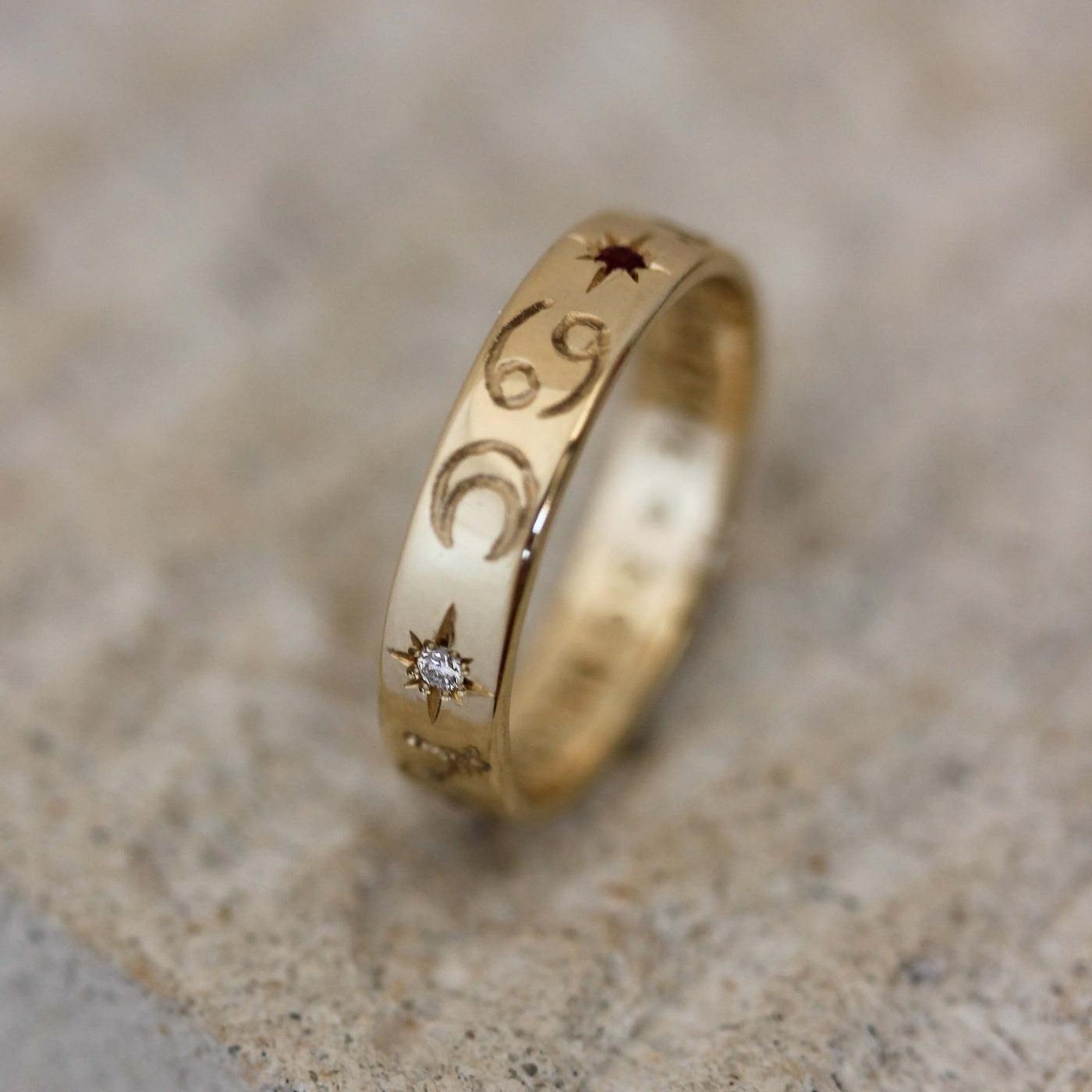 טבעת קוסמוס זהב 14K Rings