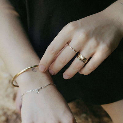 טבעת קוסמוס זהב 14K Rings