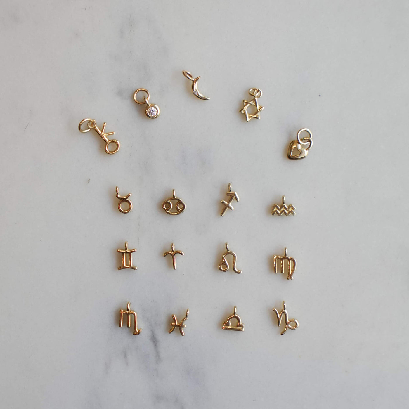 תליון וונדי קטן לצמיד נצחי זהב 14K Bracelets 