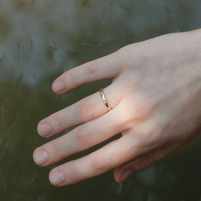 טבעת סטורן יהלומי מעבדה זהב 14K Rings