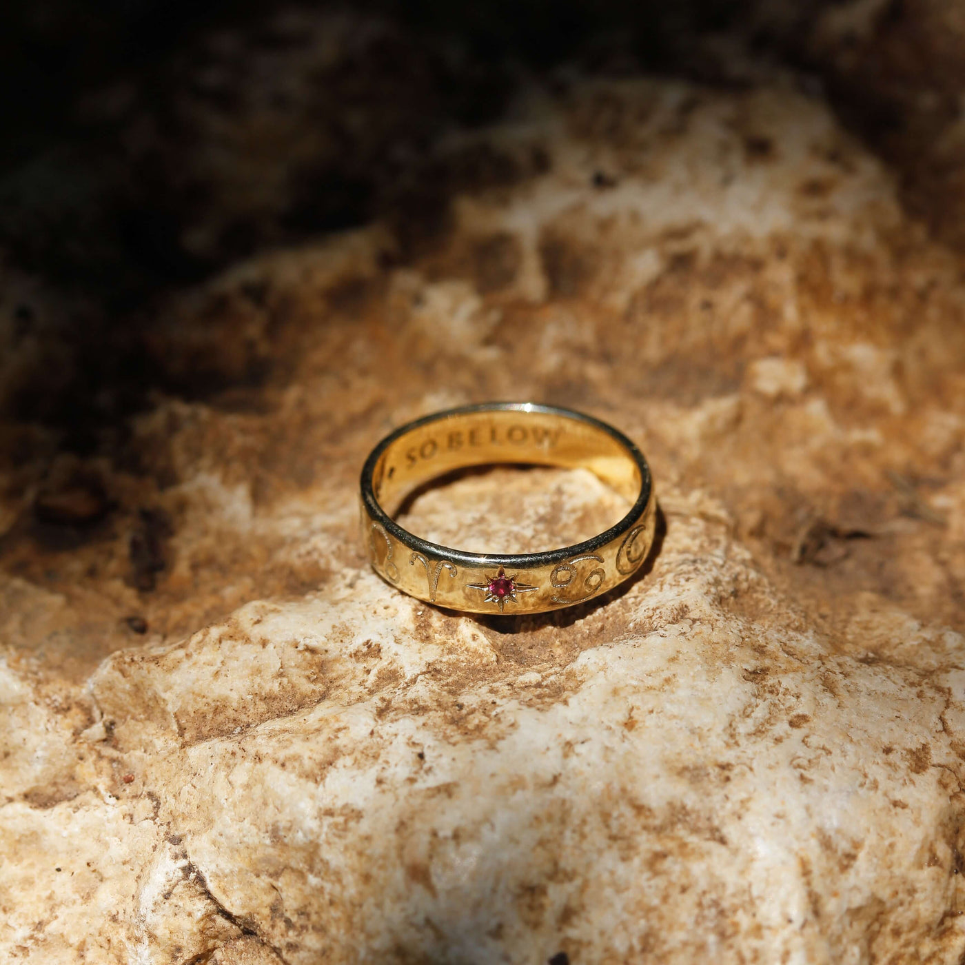 טבעת קוסמוס זהב 14K Rings