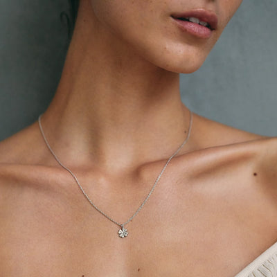 שרשרת תלתן זהב 14K Necklaces