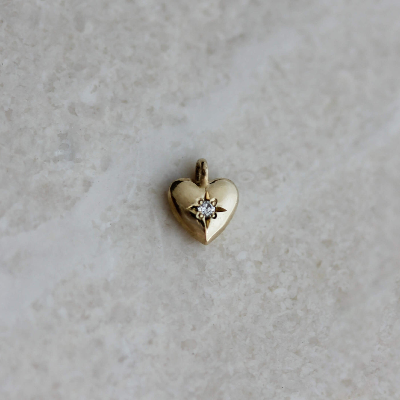 תליון לב תום זהב 14K Necklaces