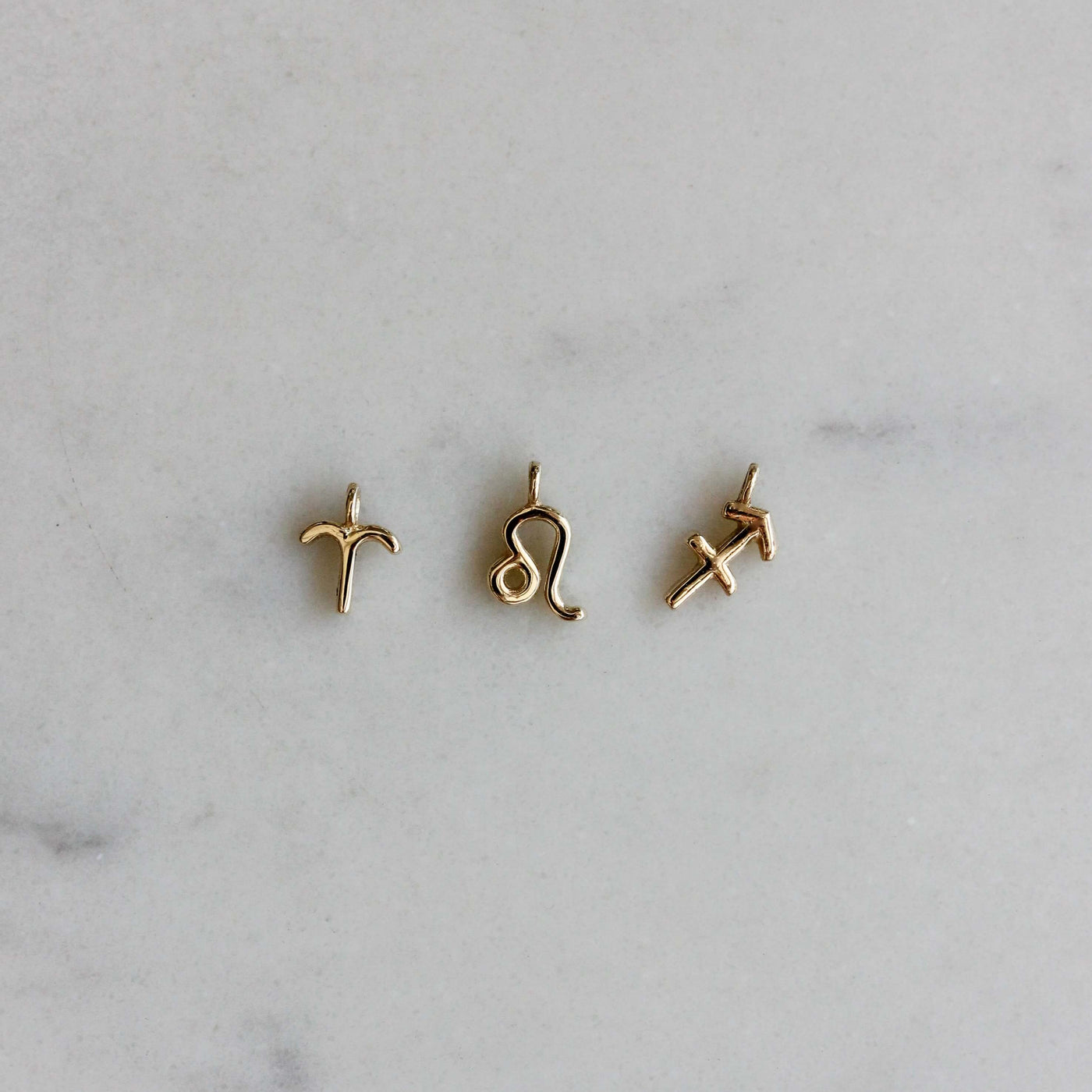 תליון מזלות זהב 14K Bracelets