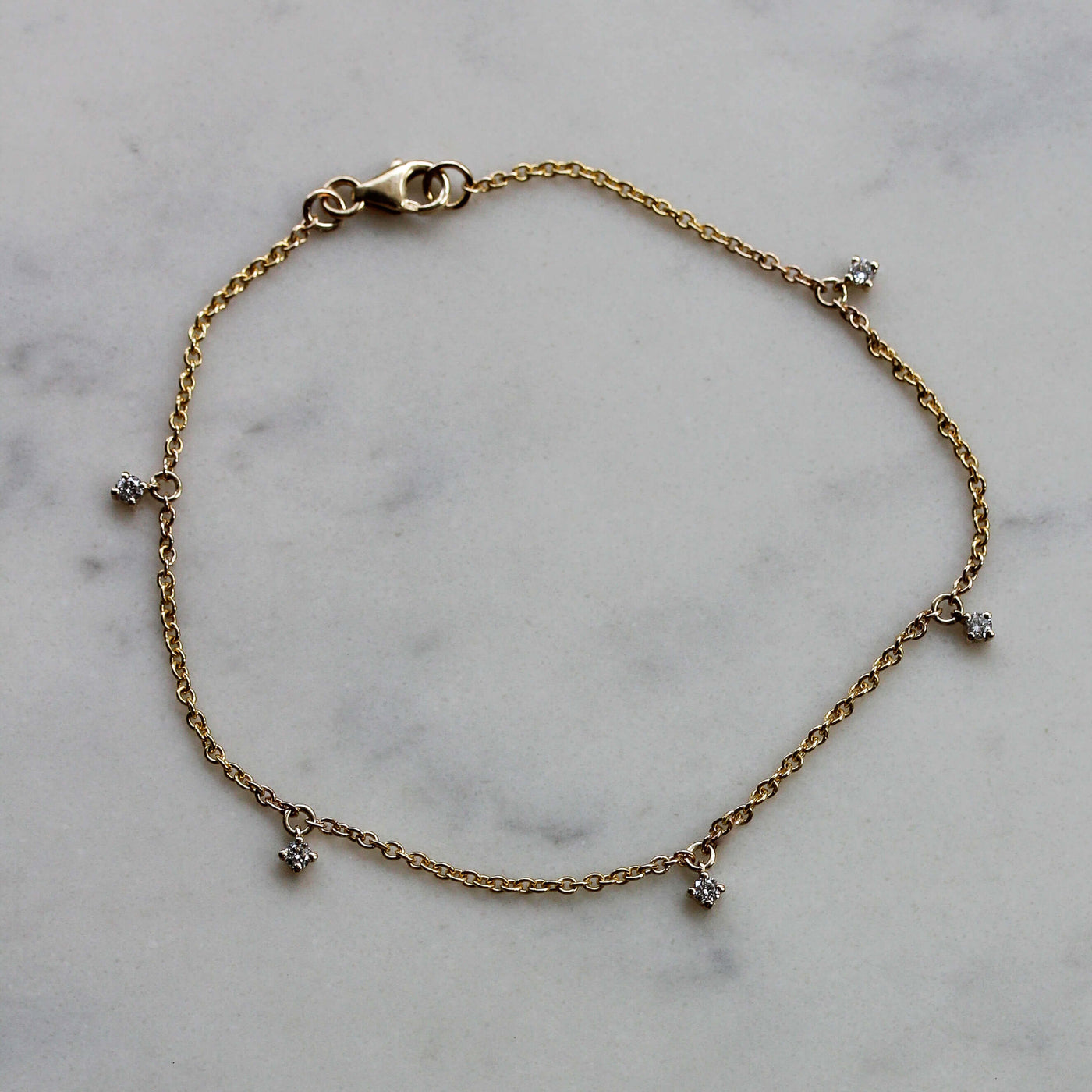 צמיד נבאדה יהלומי מעבדה 14K Bracelets