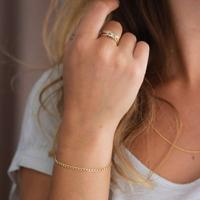צמיד מליבו זהב צהוב 14K Bracelets