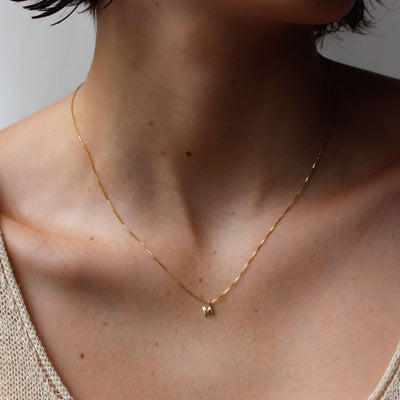 שרשרת אות זהב 14K Necklaces