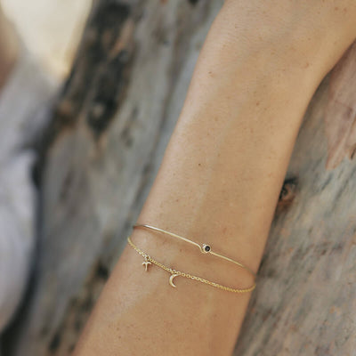 תליון לונה זהב 14K Bracelets