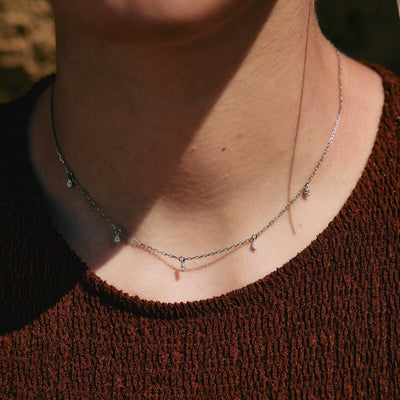 שרשרת אואזיס יהלומי מעבדה 14K Necklaces