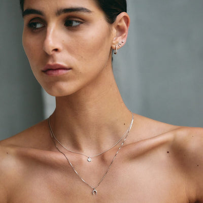 עגילי פרסה זהב 14K Earrings