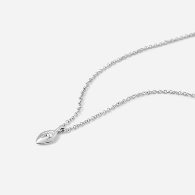 שרשרת ויטה דקה זהב 14K Necklaces 14K לבן