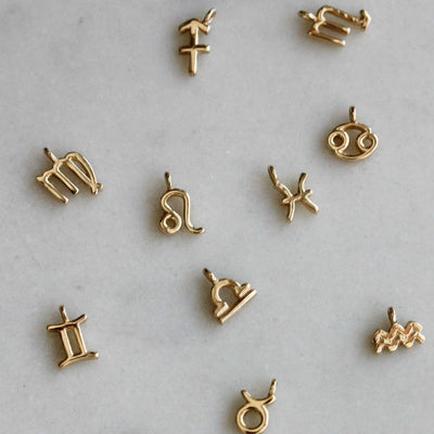 תליון מזלות זהב 14K Bracelets