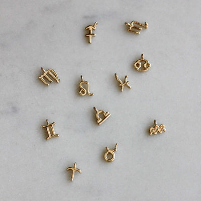 תליון מזלות זהב 14K Bracelets