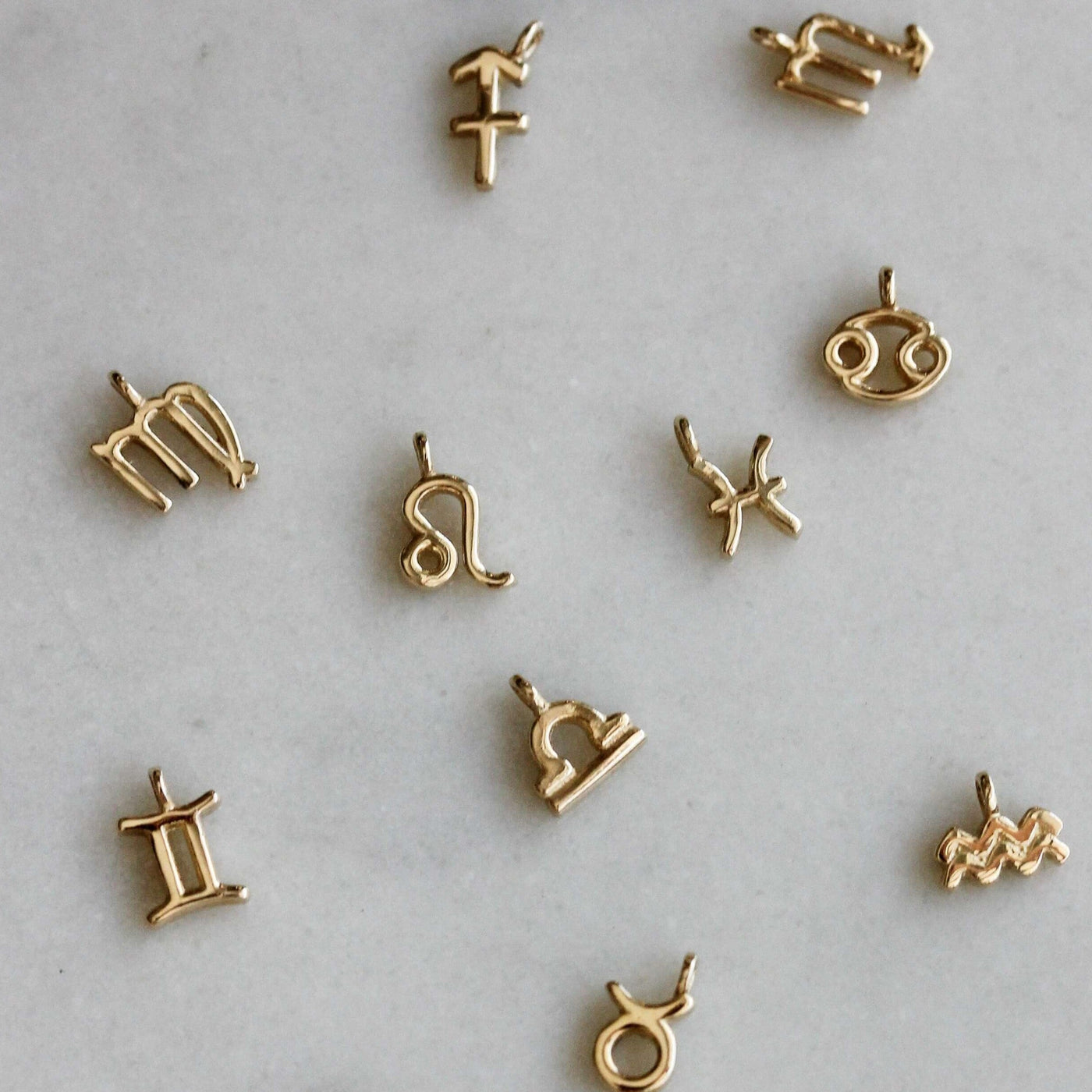 שרשרת מזלות זהב 14K Necklaces 