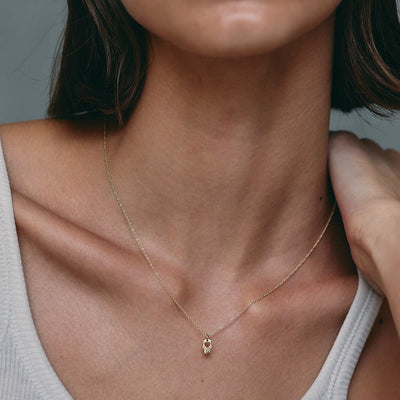 שרשרת חמסה זהב 14K Necklaces