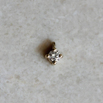 תליון נבאדה גדול יהלום מעבדה זהב 14K Necklaces