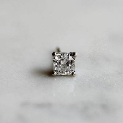 עגילי פלורנס 0.55 יהלומים לבנים מעבדה זהב 14K Earrings
