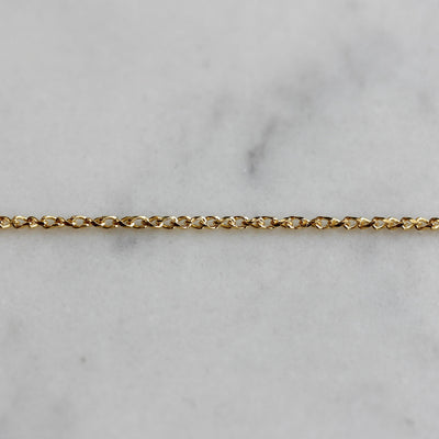צמיד נצחי גלים זהב צהוב 14K Bracelets