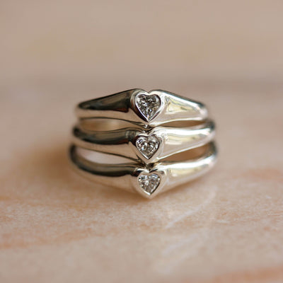 טבעת סלסט יהלום מעבדה כסף 925 Rings