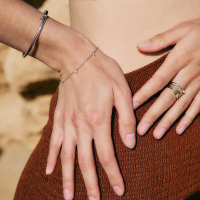 צמיד נבאדה יהלומי מעבדה 14K Bracelets